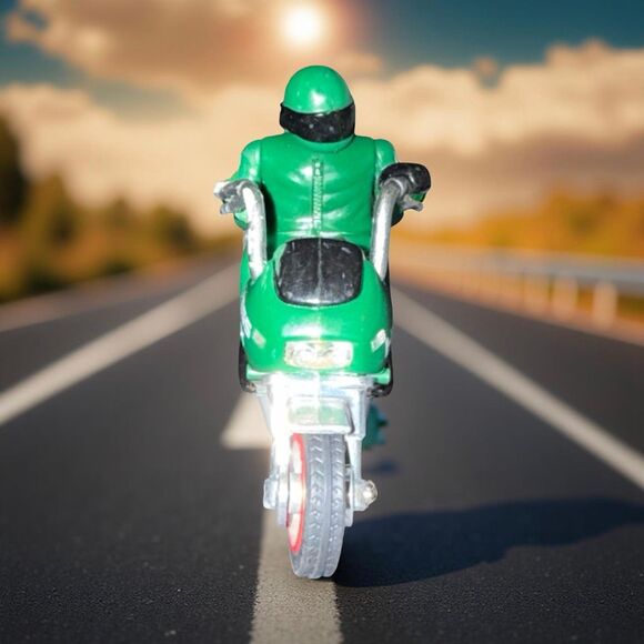 HESS Motorcycle and Rider Collectable Toy A30 - Picture 6 of 10